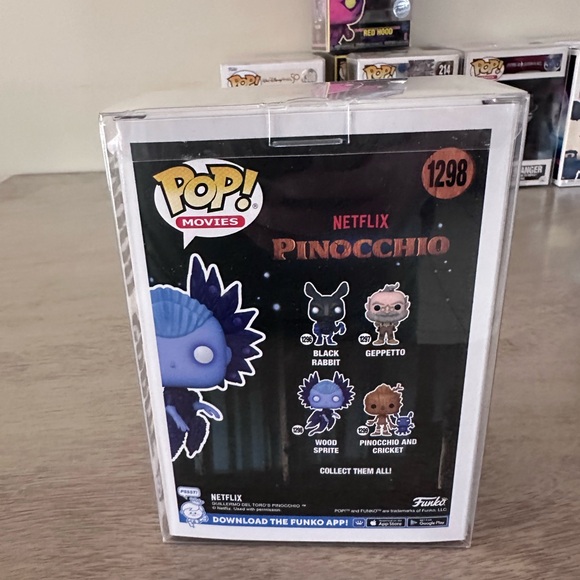 Funko Pop! Wood Sprite in Blue and Black - Picture 2 of 2